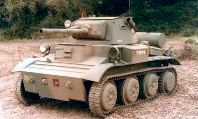 Легкий танк Mark VII Tetrarch (Тетрарх)