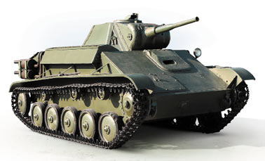 Советский легкий танк Т-70 (ГАЗ-70)