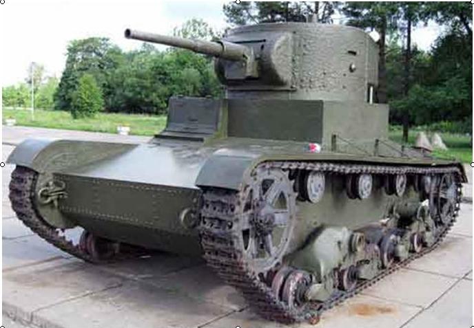 Модификации Т-26 – легкий танк
