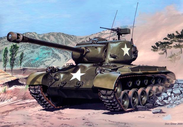 Средний танк M26 Pershing (США)