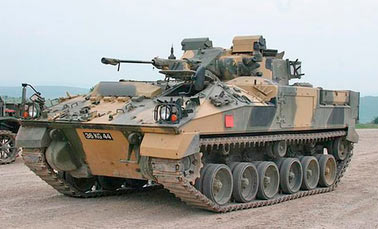 Британская боевая машина пехоты MCV-80 Warrior