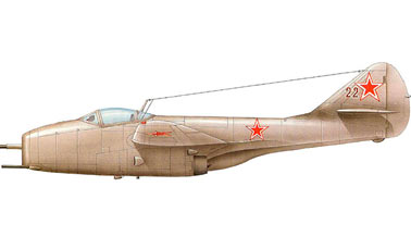 Реактивный истребитель МиГ-9