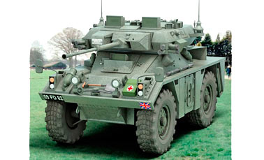 Бронеавтомобиль FV721 Фокс - колесный танк