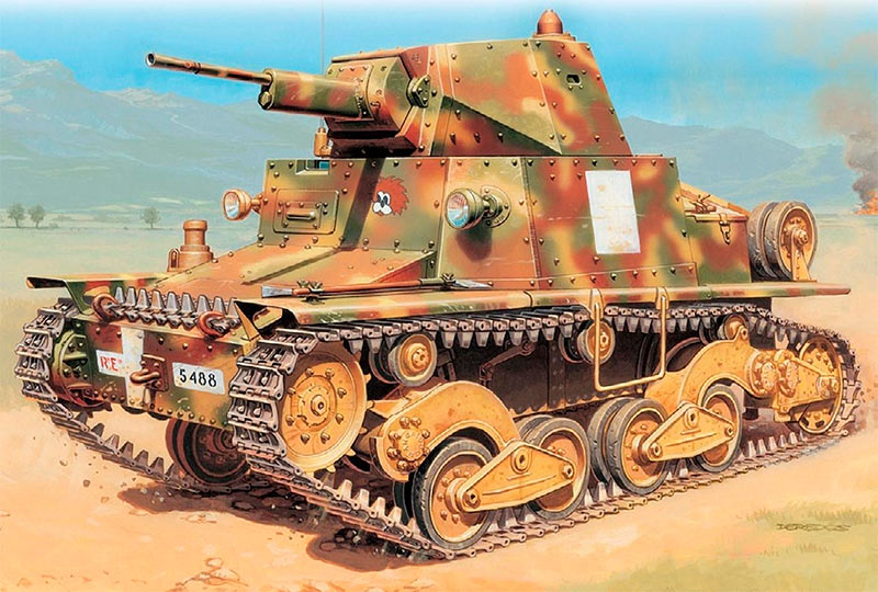 Легкий танк L6/40 (Италия)