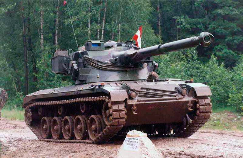 Легкий танк SK105 Kurassier (Австрия)
