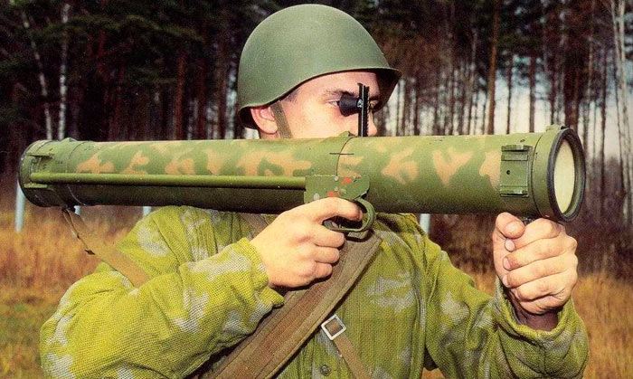 Реактивный пехотный огнемет РПО-А «Шмель»