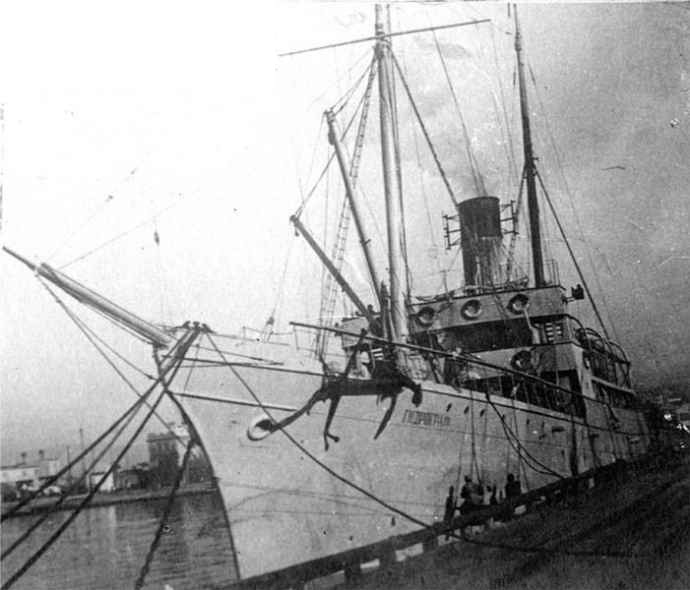 Гидрографическое судно «Гидрограф» (бывший минный заградитель «Дунай»), 1937 год