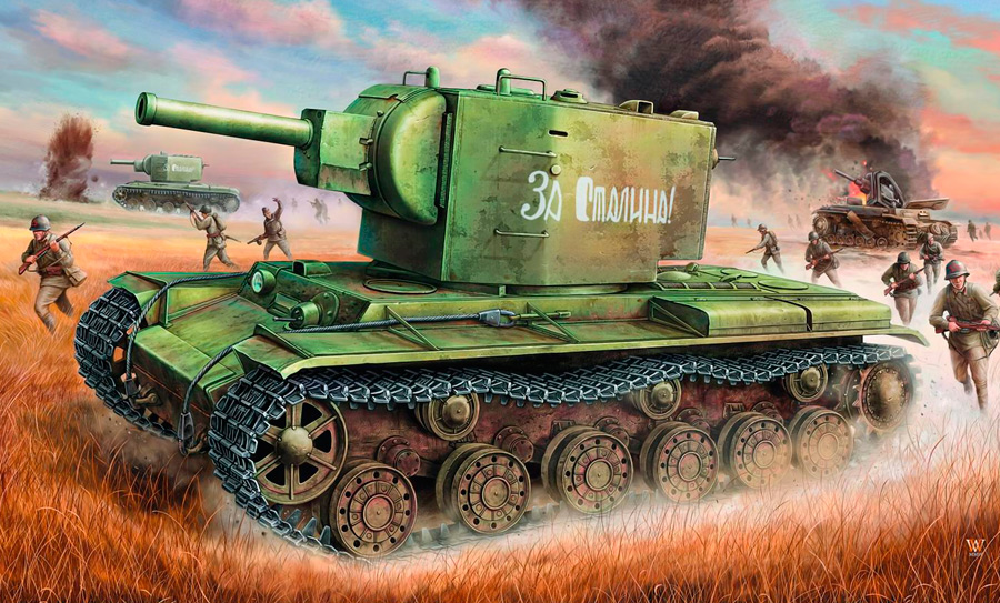 Tyazhelyiy tank KV 2