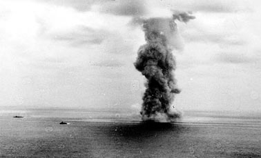 Взрыв боезапаса линкора Ямато