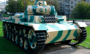 Германский танк PzKpfw III Ausf N