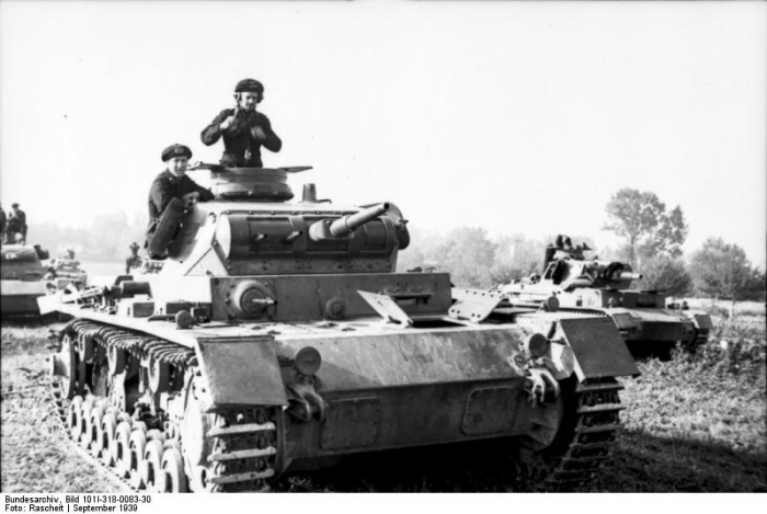 танк Pz III Ausf B