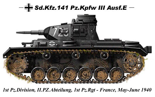 Танк PzKpfw III E