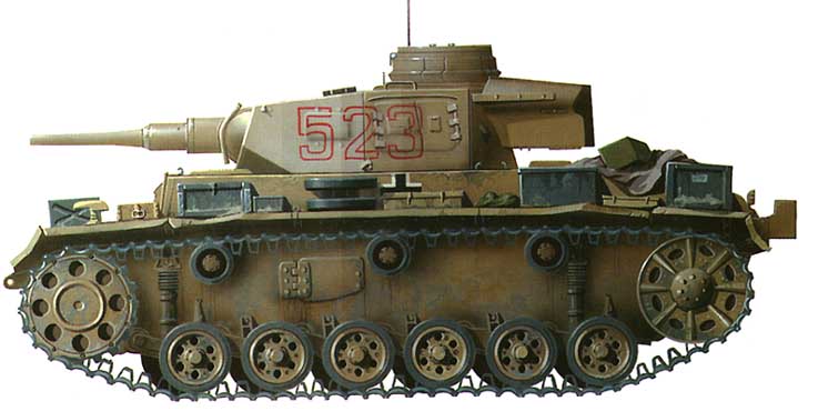 Pz III - немецкий танк второй мировой войны