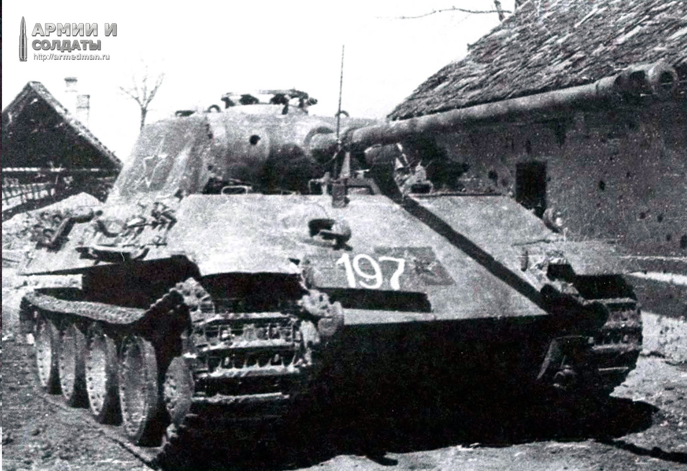 трофейная-пантера,-1945-год,-366-й-самоходн-артел-полк,-3-укр-фронт,-4-я-гвард-армия
