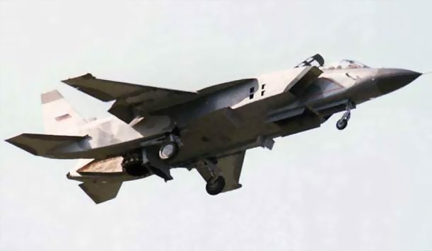 Як-141 в воздухе