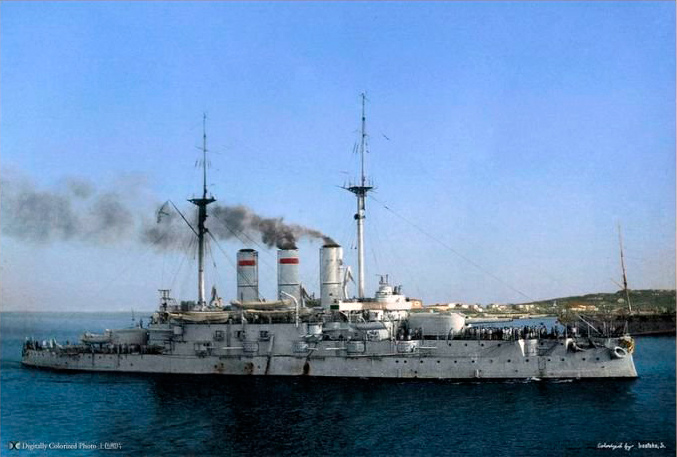 броненосец-Св.-Евстафий,-1910-г,-черное-море