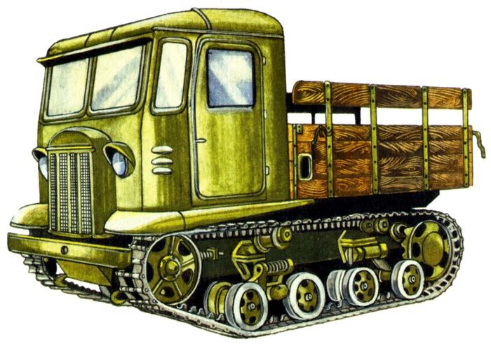 Легкий артиллерийский трактор СТЗ-5-НАТИ
