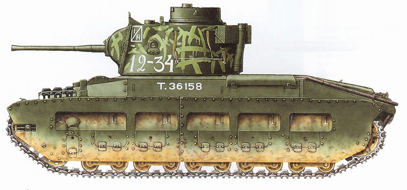 Пехотный танк Mark II «Матильда»