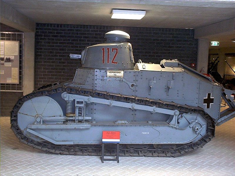 "Оригинальный" танк Renault FT-17