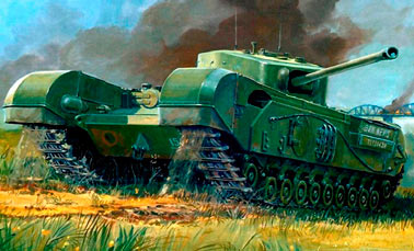 Английский пехотный танк Mark IV Черчиль