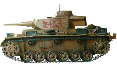 Немецкий танк PzKpfw III