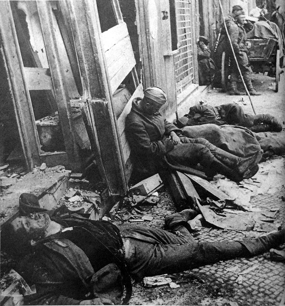 Спящий солдат, Берлин 1945
