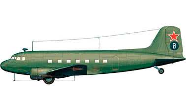 Военно-транспортный самолет Ли-2