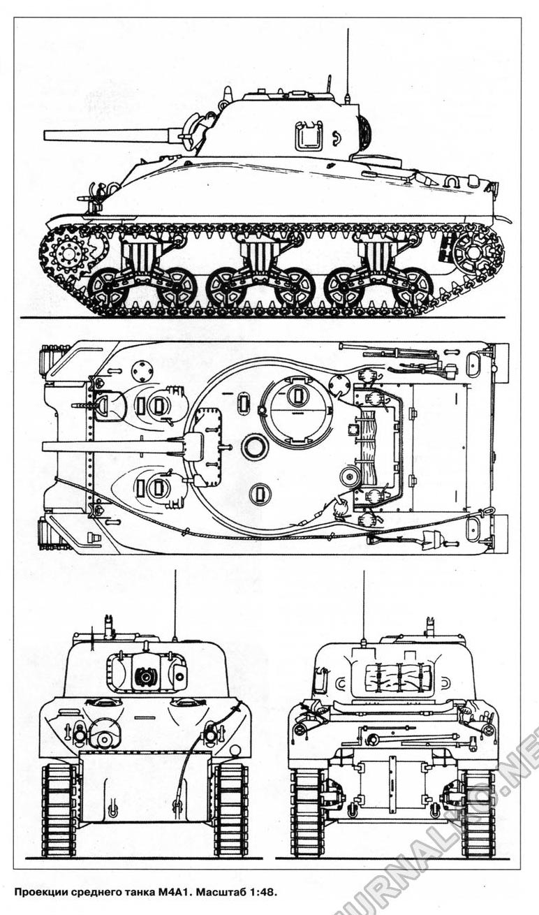 Средний танк M4A1 "Шерман"