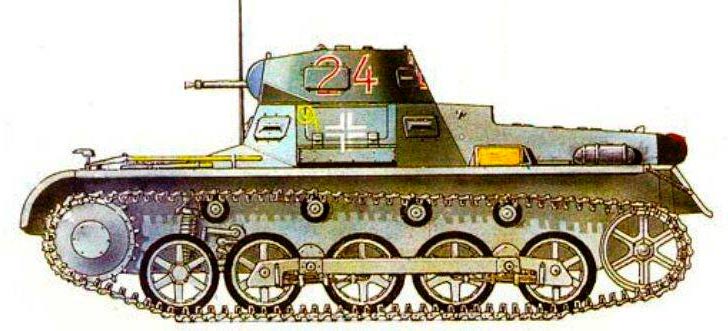 Легкий танк Pz.I (Sd.Kfz.101) 