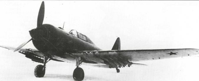 Штурмовик Су-6 с двигателем М-71