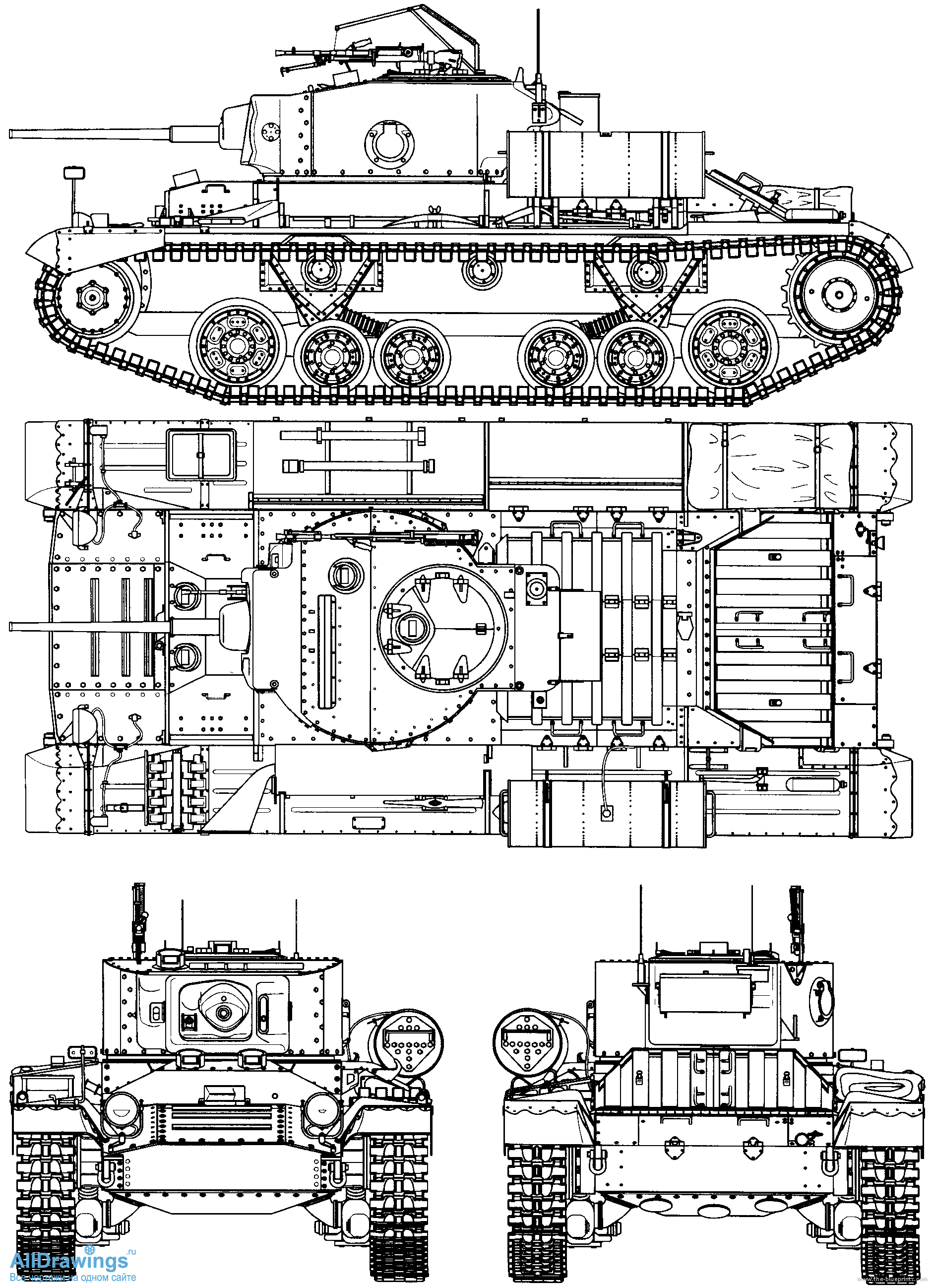 Легкий танк Mk.III "Валентайн" (Valentine)