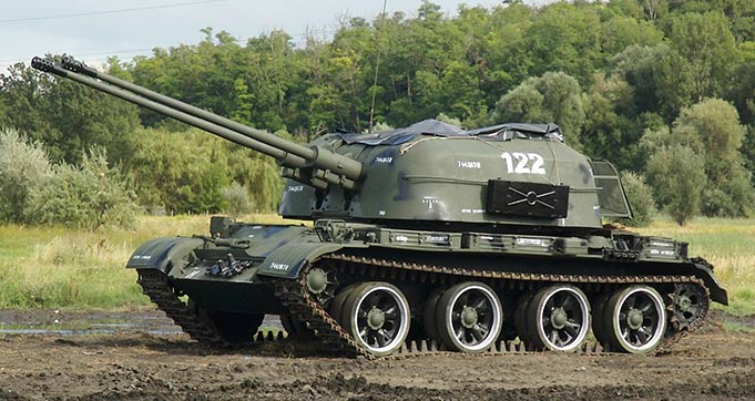 57-мм зенитная самоходная установка ЗСУ-57-2