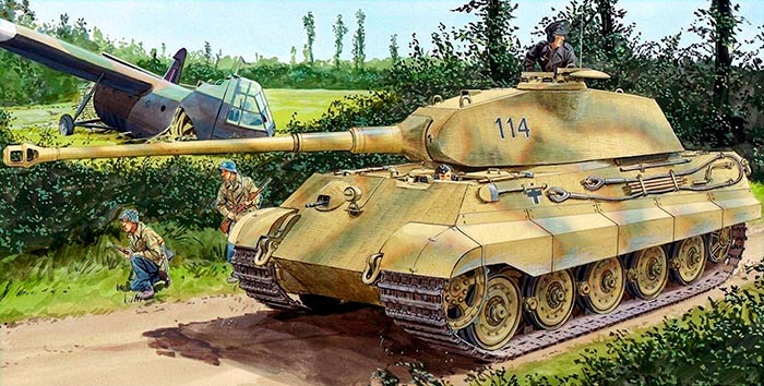 Тяжелый танк Pz.Kpfw.VI «Tiger II» (Sd.Kfz.182)  (Германия)
