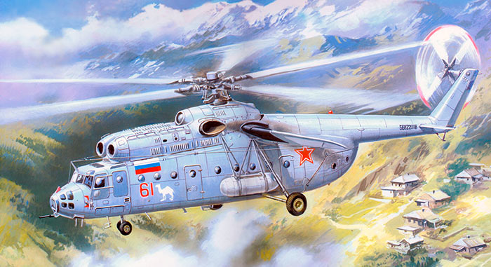 Транспортный вертолет Ми-6