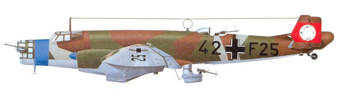 Бомбардировщик Юнкерс Ju-86, "исходный вид"