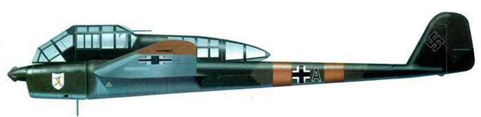 Немецкий самолет-разведчик Фокке-Вульф FW-189