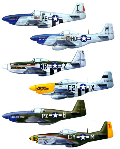 Создание истребителя P-51 "Мустанг" .