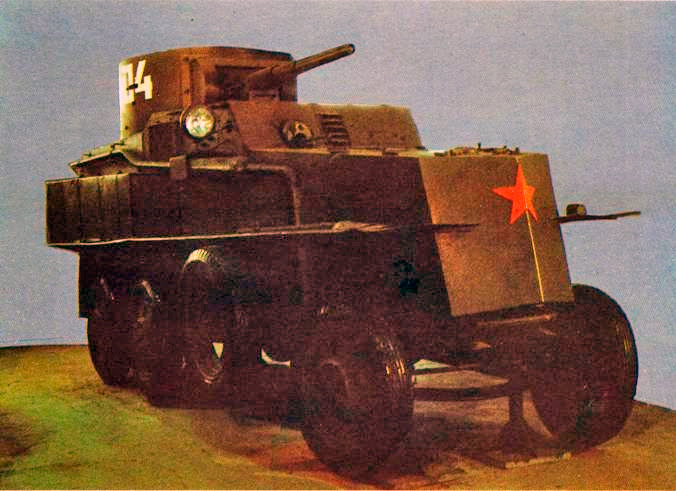 Плавающий бронеавтомобиль ПБ-4 