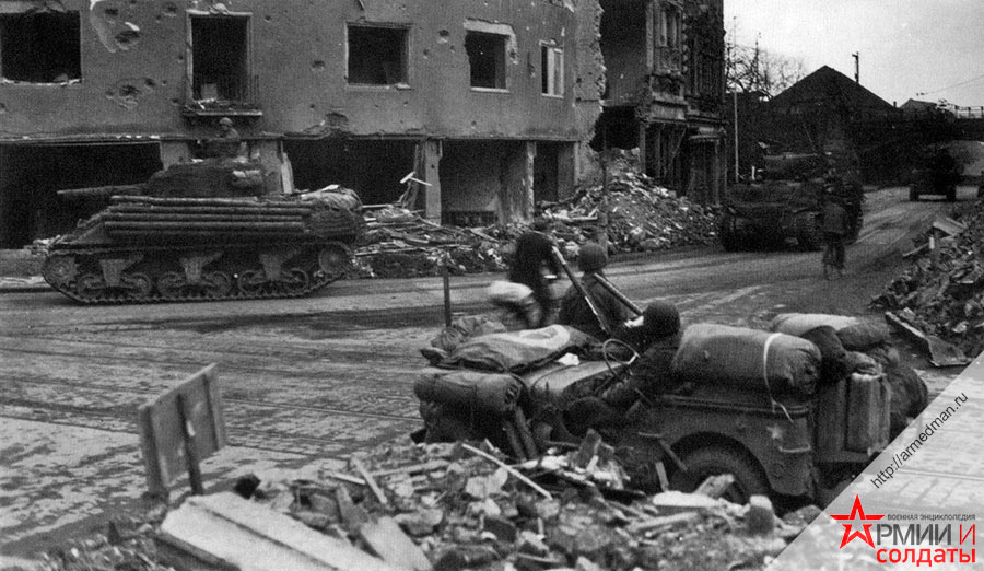 Войска США в Германии, 1945 