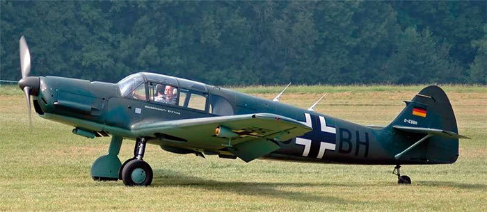 Спортивный самолет Bf-108, прародитель истребителя Bf-109