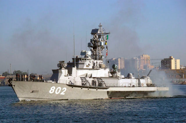 Модернизированный алжирский МРК проекта 1234ЭМ.