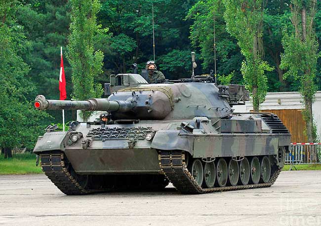 Немецкий танк Leopard I последней модификации A5