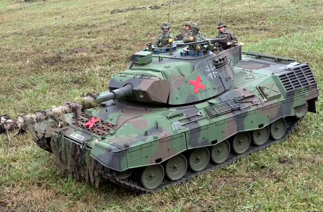 ОБТ «Леопард 1» последней из имеющихся модификаций - A5