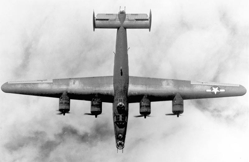 Американский бомбардировщик B-24 «Либерейтор» 