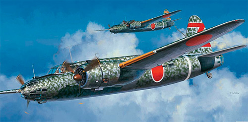 Бомбардировщик Накадзима Ki-49 «Донрю» (Япония)