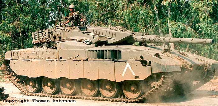 Израильский основной боевой танк Merkava Mk 1