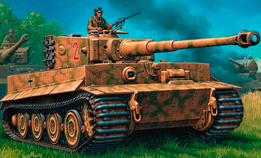Тяжелый танк PZ VI Тигр
