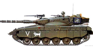 Израильский основной боевой танк Merkava