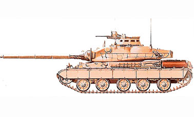 французский основной боевой танк АМХ-30