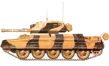 Английский танк Mark-VI (А15) Крестоносец